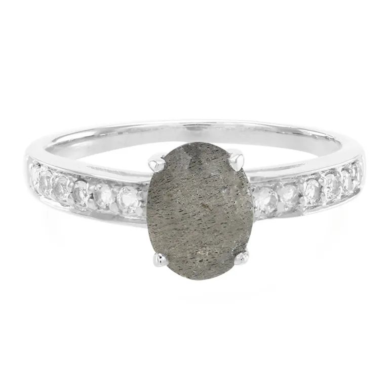 Labradorit-Silberring