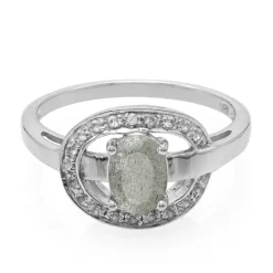 Labradorit-Silberring