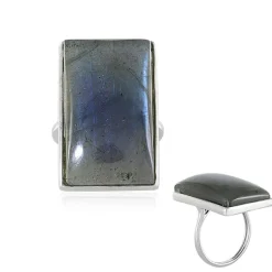 Labradorit-Silberring