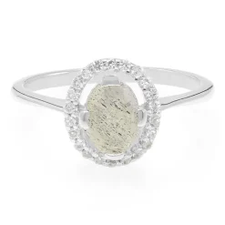 Labradorit-Silberring