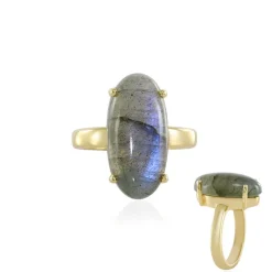 Labradorit-Silberring