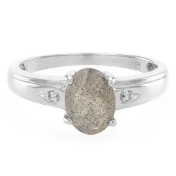 Labradorit-Silberring