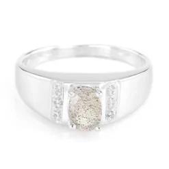 Labradorit-Silberring