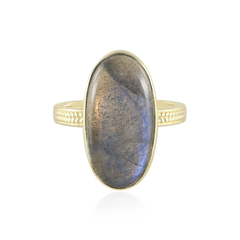 Labradorit-Silberring