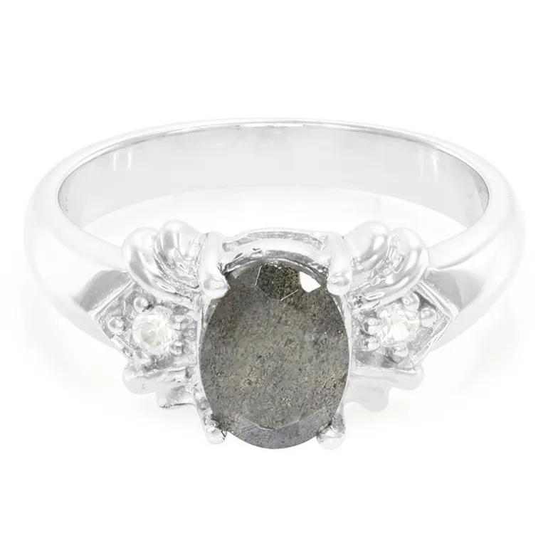 Labradorit-Silberring