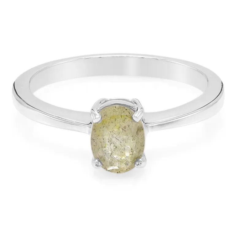 Labradorit-Silberring