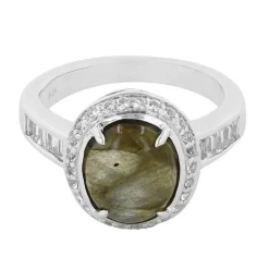 Labradorit-Silberring