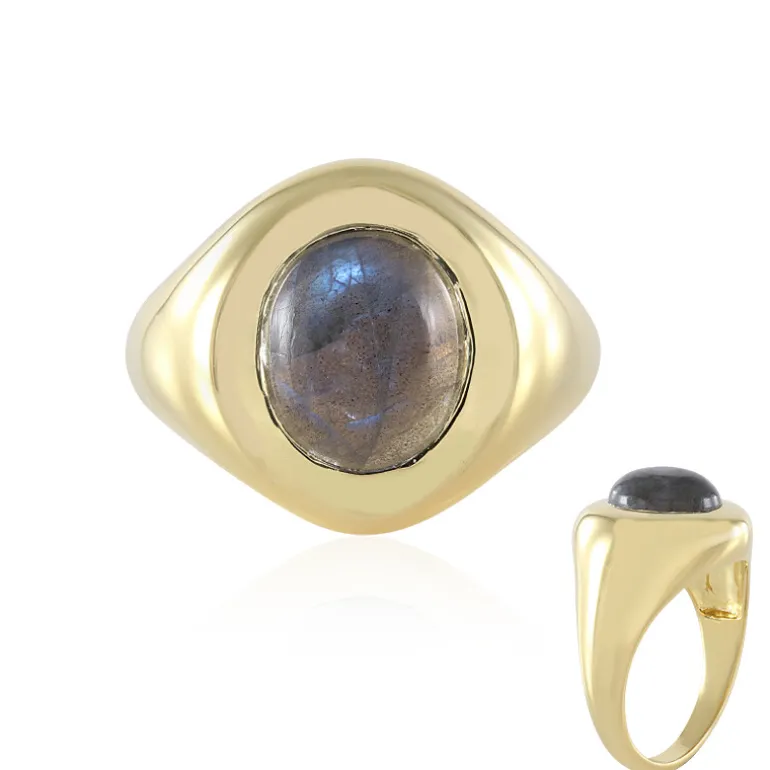 Labradorit-Silberring