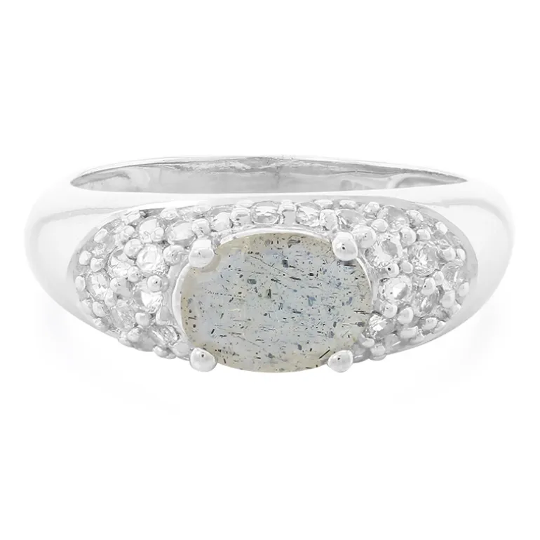 Labradorit-Silberring