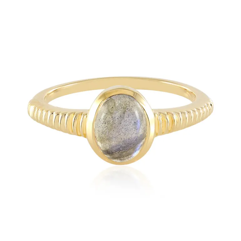 Labradorit-Silberring