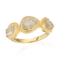 Labradorit-Silberring