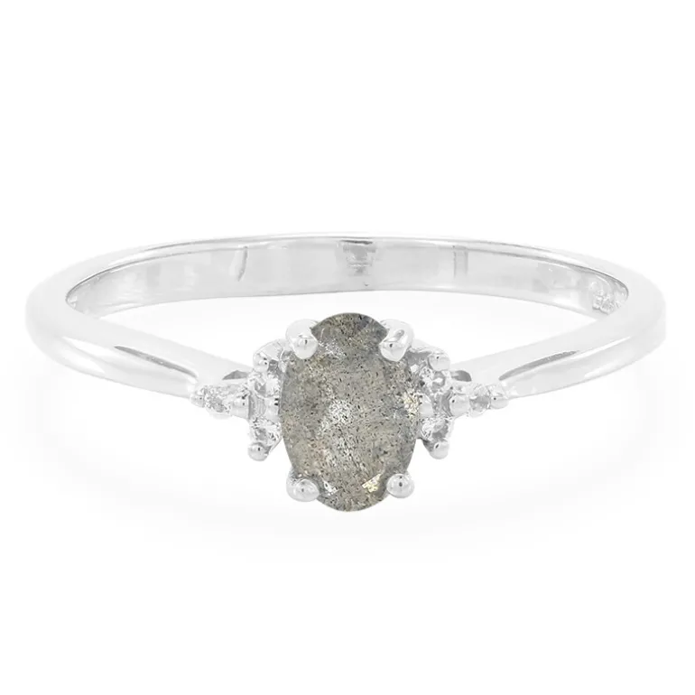 Labradorit-Silberring