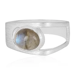 Labradorit-Silberring