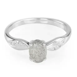 Labradorit-Silberring