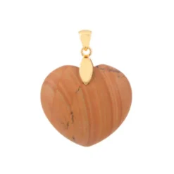 Landschaftsmarmor-Silberanhänger