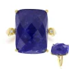 Lapislazuli-Goldring