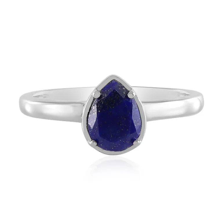 Lapislazuli-Silberring
