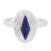 Lapislazuli-Silberring
