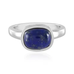 Lapislazuli-Silberring