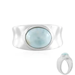 Larimar-Silberring