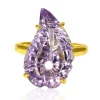 Lavendel-Amethyst-Goldring (Glenn Lehrer)