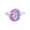 Lavendel-Amethyst-Silberring