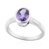 Lavendel-Amethyst-Silberring
