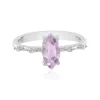 Lavendel-Amethyst-Silberring