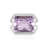 Lavendel-Amethyst-Silberring