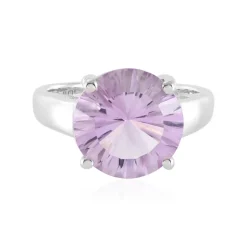 Lavendel-Amethyst-Silberring