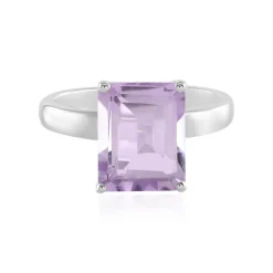 Lavendel-Amethyst-Silberring