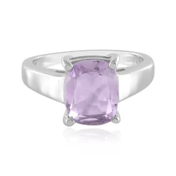 Lavendel-Amethyst-Silberring