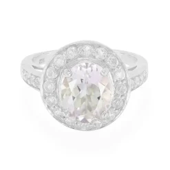 Lavendel-Amethyst-Silberring