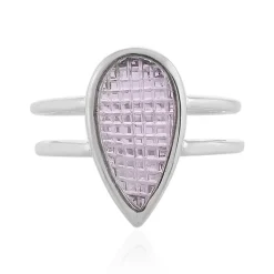 Lavendel-Amethyst-Silberring