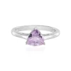 Lavendel-Amethyst-Silberring