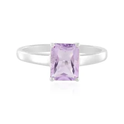 Lavendel-Amethyst-Silberring
