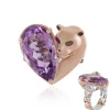Lavendel-Amethyst-Silberring (Gems en Vogue)