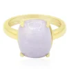 Lavendel-Jadeit-Silberring