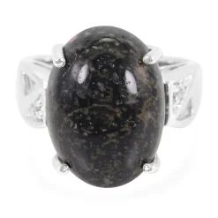 Leoparden-Opal-Silberring