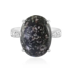 Leoparden-Opal-Silberring