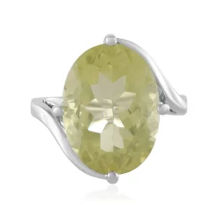 Limonen-Quarz-Silberring