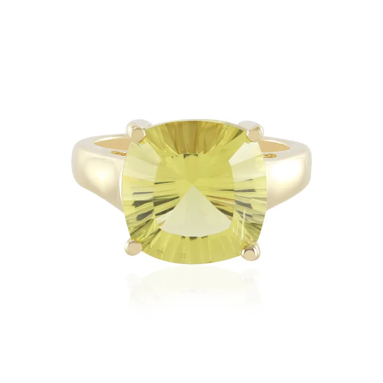 Limonen-Quarz-Silberring