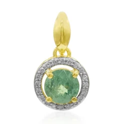 Madagaskar-Demantoid-Goldanhänger (John Ferry)