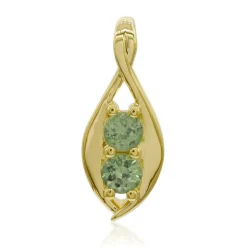 Madagaskar-Demantoid-Goldanhänger (John Ferry)