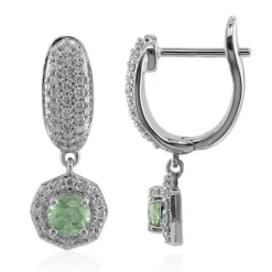 Madagaskar-Demantoid-Goldohrringe (John Ferry)