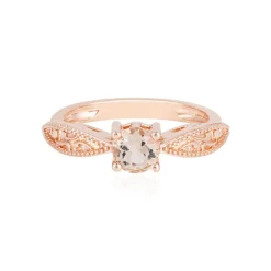 Madagaskar-Morganit-Silberring