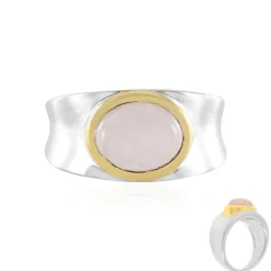 Madagaskar-Morganit-Silberring