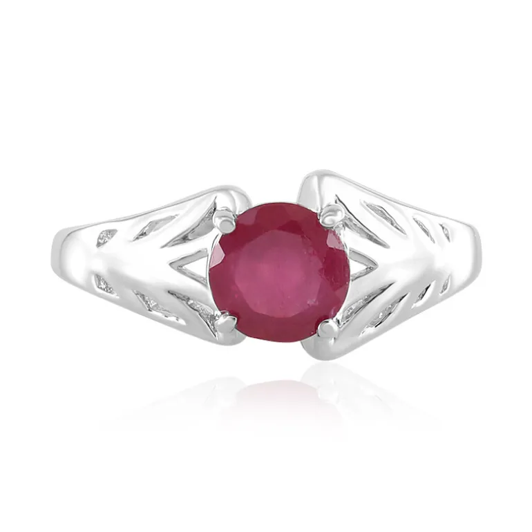 Madagaskar-Rubin-Silberring