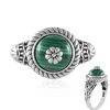 Malachit-Silberring (Desert Chic)