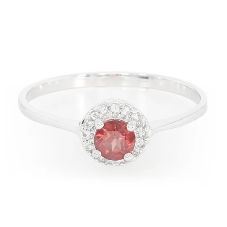 Malaya-Granat-Silberring